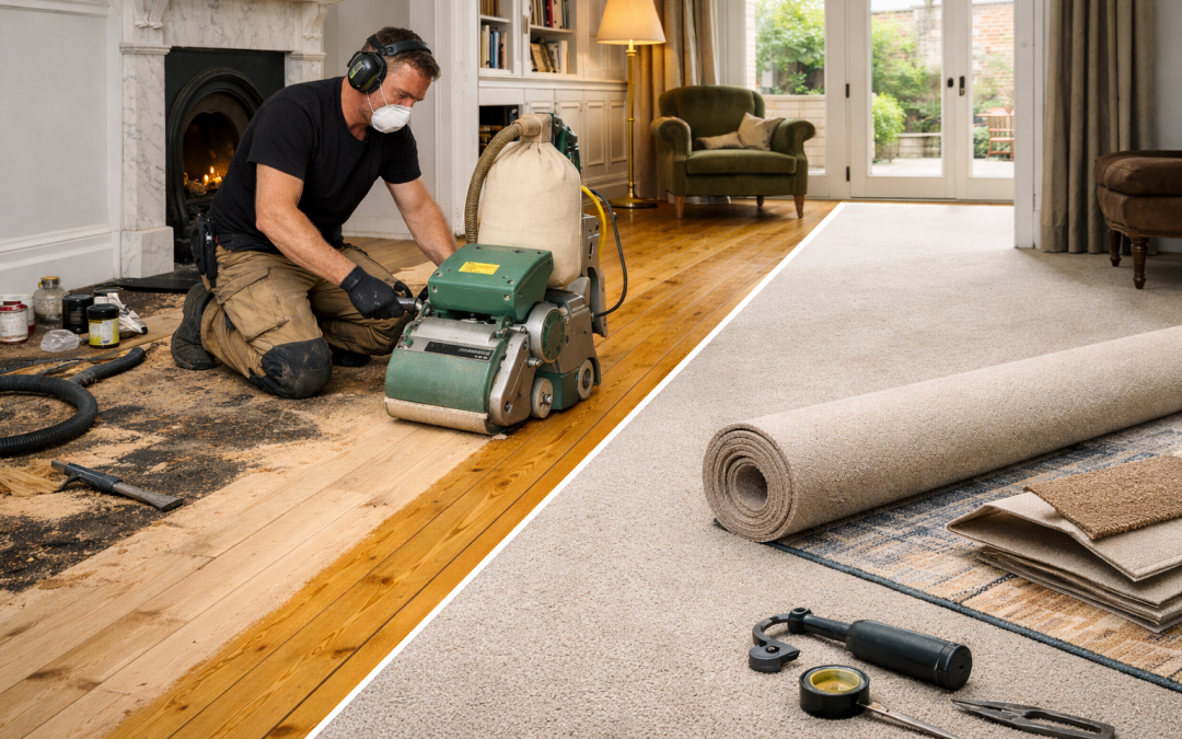 Floor Sanding vs. Carpet Replacement: A 10-Year Cost and Value Analysis