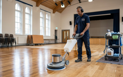 School Floor Polishing in Rainham RM13